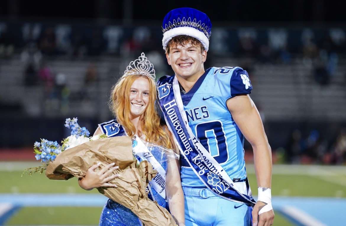 With Ceci at homecoming